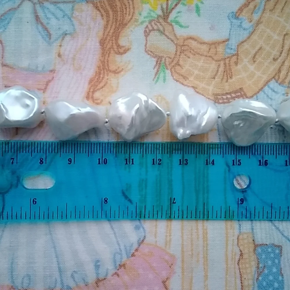 🌙Vintage Baroque Pearl Choker Pave Magnetic Clasp